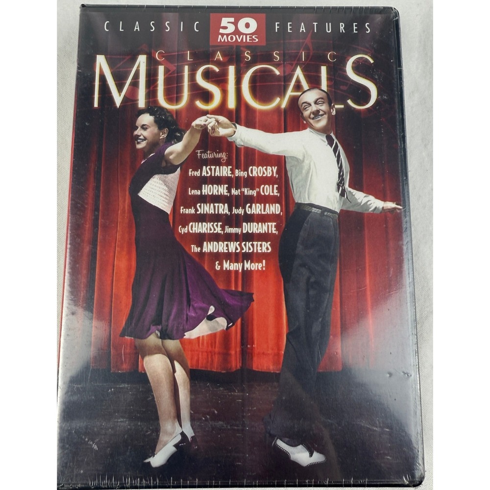 Classic Musicals‎ 50 Movies DVD Collection Fred Astaire Bing Crosby Sinatra
